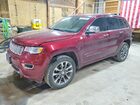 2017 Jeep Grand Cherokee Overland Maroon vin: 1C4RJFCG6HC607529
