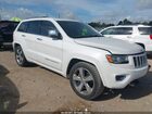 2016 Jeep Grand Cherokee Overland White vin: 1C4RJFCGXGC445631