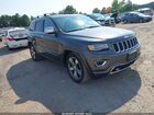 2016 Jeep Grand Cherokee Overland Gray vin: 1C4RJFCT0GC361024