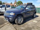 2017 Jeep Grand Cherokee Overland Blue vin: 1C4RJFCT7HC913829