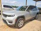 2022 Jeep Grand Cherokee Limited Silver vin: 1C4RJHBG5N8614208