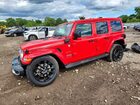 2024 Jeep Wrangler Sahara 4xe Красный vin: 1C4RJXP66RW189027