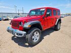 2025 Jeep Wrangler Rubicon 4xe Red vin: 1C4RJXR60SW584064