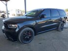 2016 Dodge Durango R/t Black vin: 1C4SDHCT7GC424382