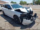 2020 Dodge Durango R/t Rwd White vin: 1C4SDHCT8LC114381
