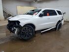2018 Dodge Durango R/t White vin: 1C4SDJCT0JC415361