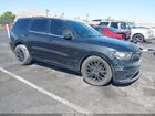 2016 Dodge Durango R/t Black vin: 1C4SDJCT6GC485455
