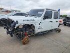 2023 Jeep Gladiator Sport White vin: 1C6HJTAG9PL501837