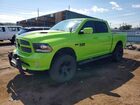 2017 Ram 1500 Sport Зеленый vin: 1C6RR7MT1HS767292