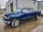 2021 Ram 1500 Limited Blue vin: 1C6RREHTXMN828520