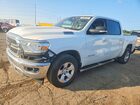 2020 Ram 1500 Big Horn White vin: 1C6RRFFG4LN297969