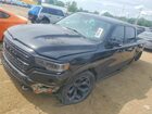 2020 Ram 1500 Limited Black vin: 1C6SRFHT6LN219396