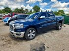 2023 Ram 1500 Laramie Синий vin: 1C6SRFJT3PN606844