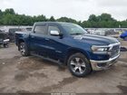 2020 Ram 1500 Laramie  4x4 5'7 Box Dark Blue vin: 1C6SRFJT5LN222476