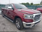 2021 Ram 1500 Laramie  4x4 5'7 Box Red vin: 1C6SRFJT7MN751543