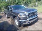 2021 Ram 1500 Laramie  4x4 5'7 Box Gray vin: 1C6SRFJT8MN524832
