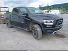 2019 Ram 1500 Rebel  4x4 5'7 Box Black vin: 1C6SRFLT8KN915523