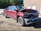 2025 Ram 1500 Limited Longhorn  4x4 6'4 Box Maroon vin: 1C6SRFPPXSN667157