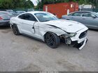 2018 Ford Mustang Ecoboost White vin: 1FA6P8TH3J5163791