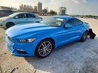 2017 Ford Mustang Blue vin: 1FA6P8TH5H5282033