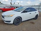 2017 Ford Focus S White vin: 1FADP3E28HL214081