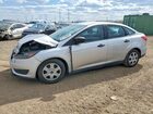 2017 Ford Focus S Silver vin: 1FADP3E29HL270076