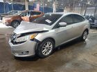 2018 Ford Focus Se Silver vin: 1FADP3F20JL328659
