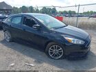 2016 Ford Focus Se Black vin: 1FADP3F22GL401071