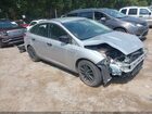 2018 Ford Focus Se Silver vin: 1FADP3F22JL224898