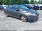 2018 Ford Focus Se Серый vin: 1FADP3F22JL257688