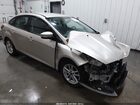 2018 Ford Focus Se Beige vin: 1FADP3F22JL279318