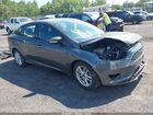 2016 Ford Focus Se Gray vin: 1FADP3F23GL224711