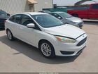 2016 Ford Focus Se White vin: 1FADP3F23GL340975
