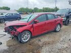 2017 Ford Focus Se Red vin: 1FADP3F23HL328164