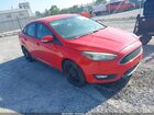 2016 Ford Focus Se Red vin: 1FADP3F25GL267334