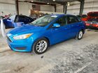 2016 Ford Focus Se Blue vin: 1FADP3F25GL372584
