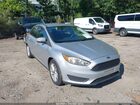 2017 Ford Focus Se Silver vin: 1FADP3F25HL315478