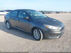 2018 Ford Focus Se Gray vin: 1FADP3F25JL317172