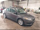 2018 Ford Focus Se Gray vin: 1FADP3F26JL328231