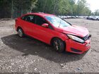 2016 Ford Focus Se Red vin: 1FADP3F28GL389038