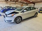 2018 Ford Focus Se Silver vin: 1FADP3F28JL203795