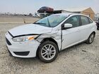 2018 Ford Focus Se White vin: 1FADP3F28JL272275