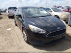 2016 Ford Focus Se Black vin: 1FADP3F29GL237995