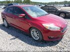 2017 Ford Focus Se Красный vin: 1FADP3F29HL229204