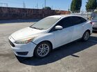 2016 Ford Focus Se White vin: 1FADP3F2XGL290186
