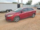 2017 Ford Focus Se Burgundy vin: 1FADP3F2XHL252748