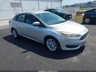 2017 Ford Focus Se Silver vin: 1FADP3F2XHL296880