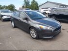 2018 Ford Focus Se Gray vin: 1FADP3F2XJL257938