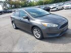 2017 Ford Focus Se Gray vin: 1FADP3FE7HL223122
