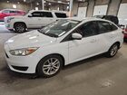 2018 Ford Focus Se White vin: 1FADP3FE7JL312680